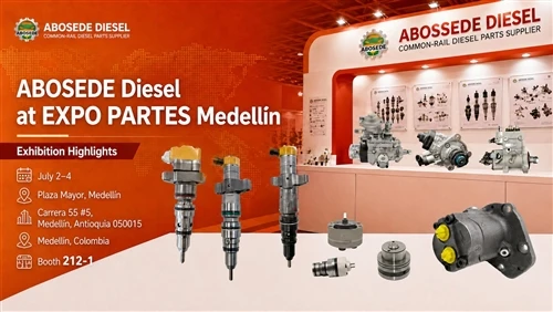 ABOSEDE Diesel predstavio napredna Common Rail rješenja na EXPO PARTES Medell...